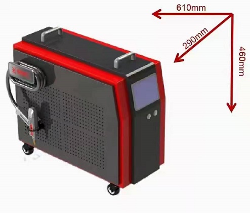 賽碩激光廠家的“迷你手持激光焊接機”，長成什么樣子？